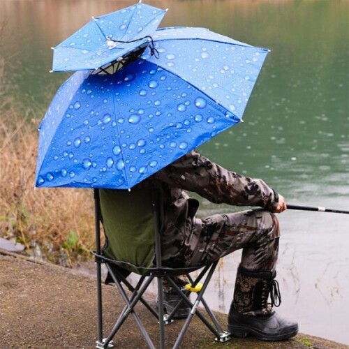 우산모자 양산 낚시 머리에쓰는 햇빛가리개