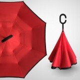 C형 손잡이 장우산 접이식 양산 거꾸로 우산 KK853