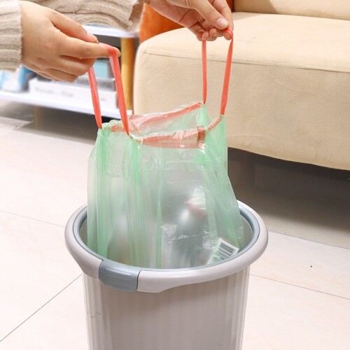 손잡이 재활용 분리수거 쓰레기 투명 비닐 봉투 13매