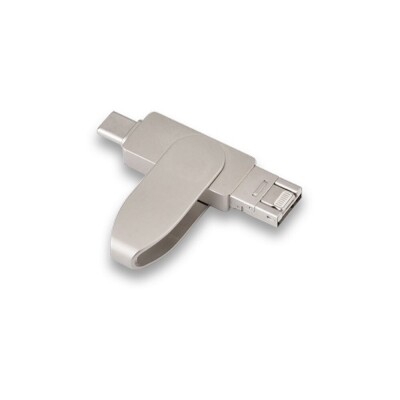 이지마켓B2B,머레이 올인원 OTG젠더 USB 3.0 + 8PIN + C타입 외장메모리  OTG2