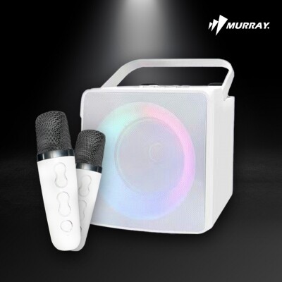 이지마켓B2B,머레이 레인보우 LED 블루투스 노래방기계 + 미러볼증정!