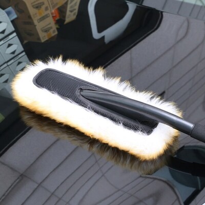 이지마켓B2B,트랜디 천연양모 미세먼지 털이개 차량용털이개 청소 먼지털이개