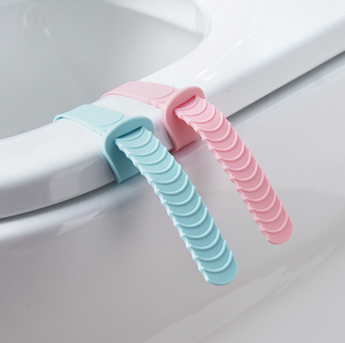 위생 변기 뚜껑 손잡이 실리콘 변기커버손잡이 화장실